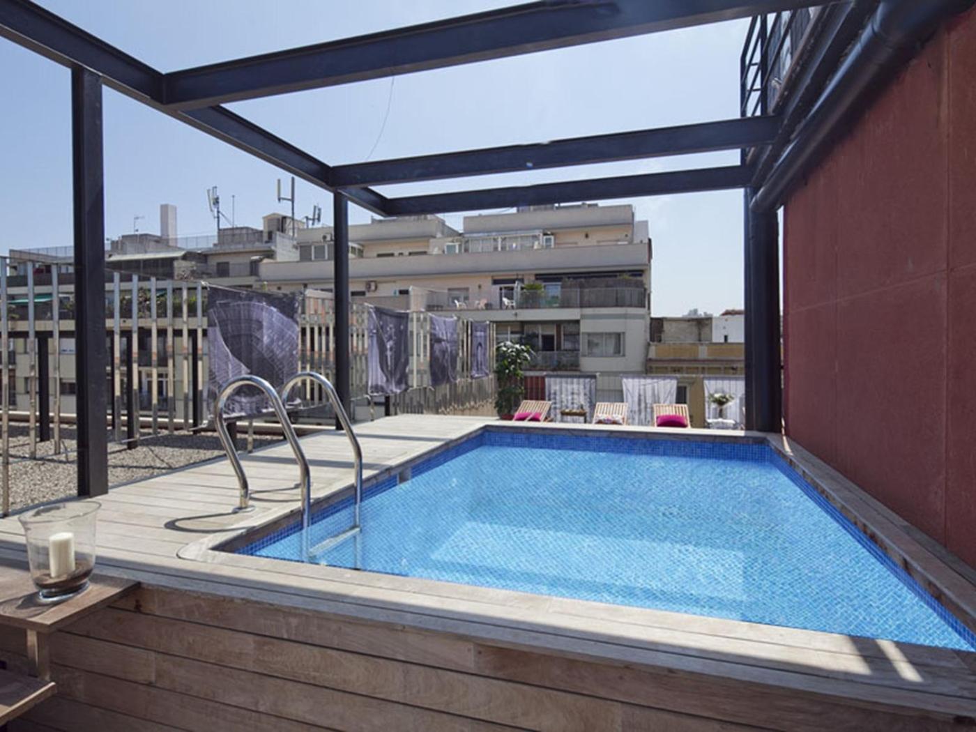 My Space Emirates - Fully Equipped Apartments Near The Beach With Shared Pool Barcelona Exteriér fotografie